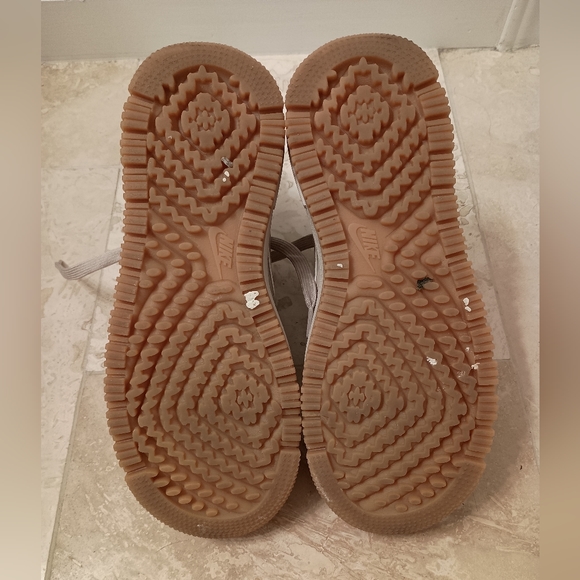 Womens Nike Air Force 1 Utility Fossil Stone 2.0 Trail Boot Snow Size 7.5 - Picture 7 of 9